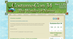Desktop Screenshot of costumecon34.com